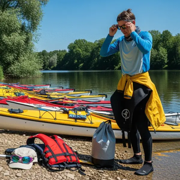 Spływ kajakowy – jak się ubrać? O tym musisz pamiętać!